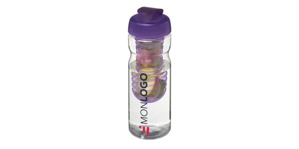 Bouteille de sport et infuseur H2O Active® Base 650ml 