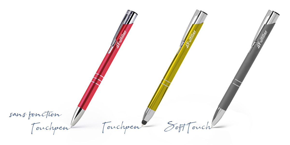 Conception de stylos sur mesure - stylos promotionnels personnalisés